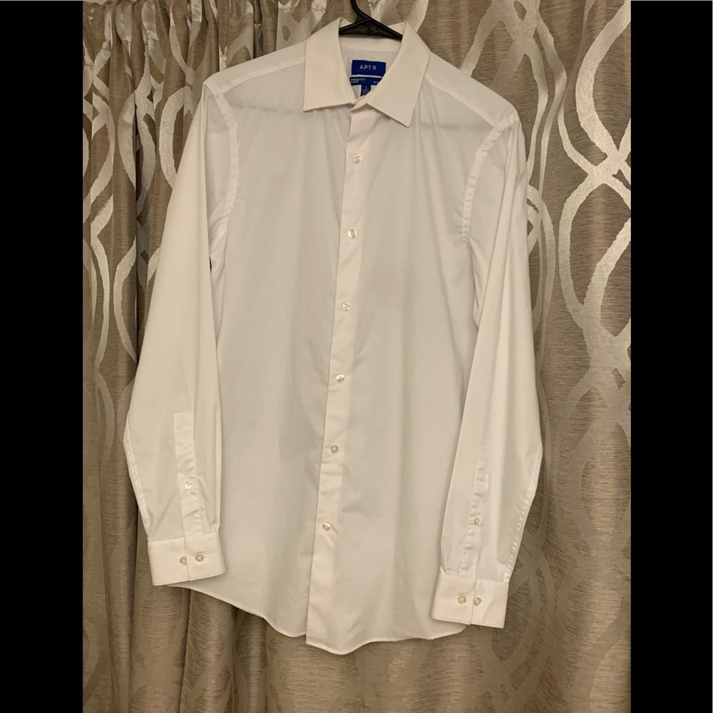 Men’s Primer Flex/ Slim Fit/ Small/ White Neck 14/14.5   Sleeves 32/33